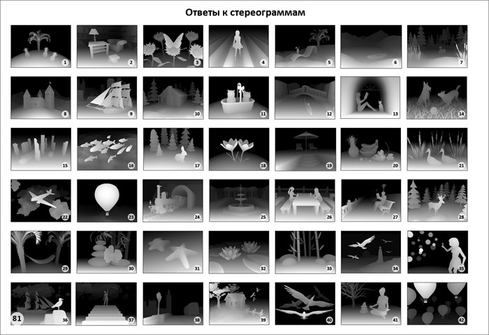 Стереокартинки. Тренируем зрение со стереокартинками ZT-OB-001085 - фото 1808