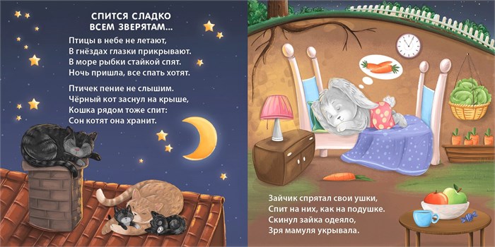 Книжки - картонки (бол). Сонная книжка для моей малышки ZT-KI-003490 - фото 1887