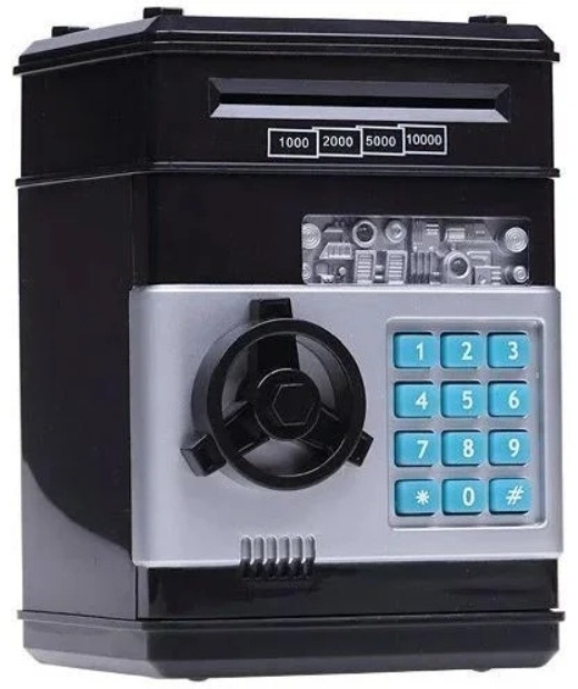 Детская электронная Копилка сейф Black ZT-PR-005441