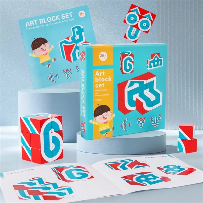 Головоломка кубики Art Block Set ZT-GL-002479
