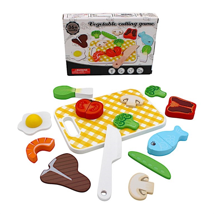 Игровой набор Овощи на магните MMM ZT-PR-004841