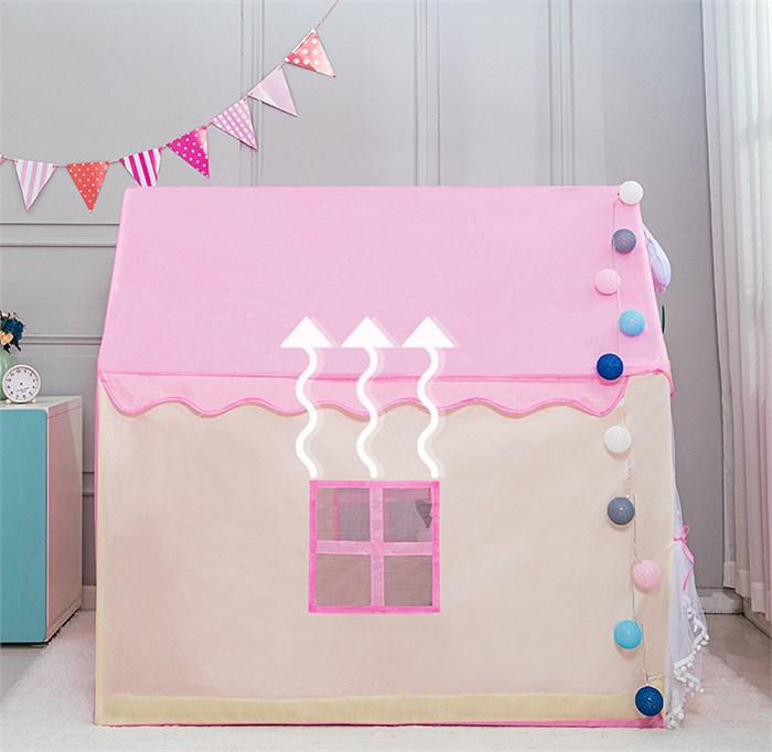 Детская палатка-домик Розовый 125*95*130 ZT-PA-002368