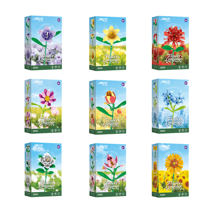Цветочный 3D-конструктор Floral Language 26050 ZT-KO-005656
