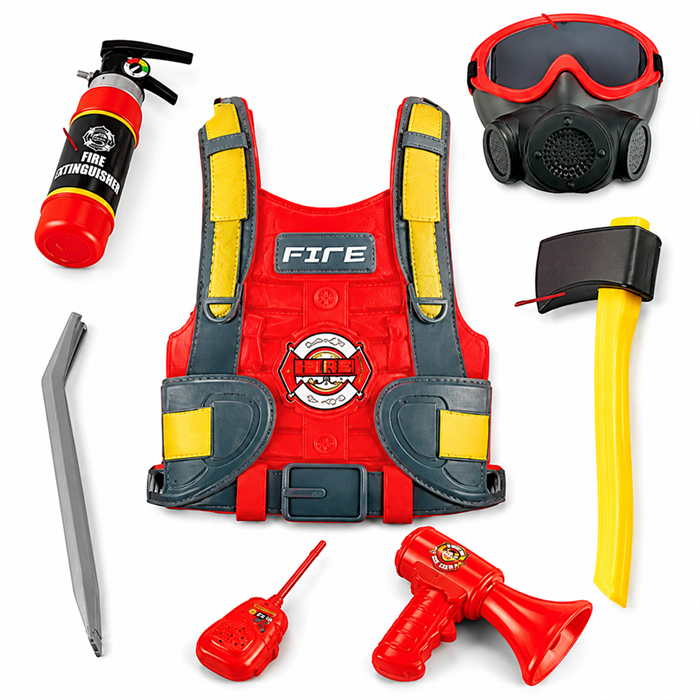 Костюм пожарного с аксессуарами Fire Fighting 16184 ZT-PN-005608