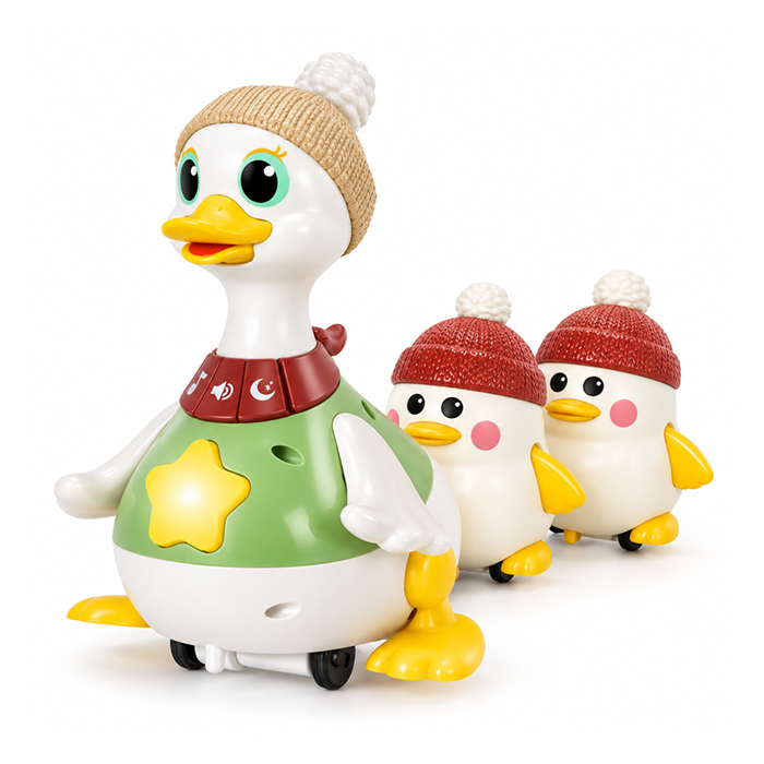 Игрушка-качалка Семейство уток 2 утенка HE9987 ZT-DM-005894