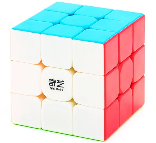 Кубик рубика 3х3х3 QiYi Warrior 655 ZT-GO-001849 - фото 2866