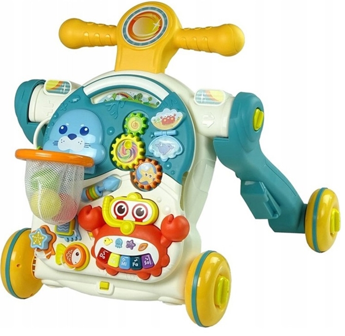 Развивающий центр Ходунки-каталка 4 в 1 HE0826 HE0826