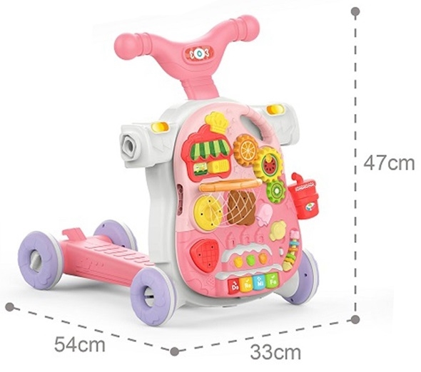 Развивающий центр Ходунки-каталка 5 в 1 HE0813 HE0813 - фото 4540