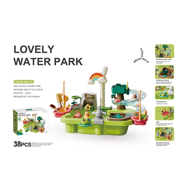 Детский водопадный стол для игры 889-391 889-391