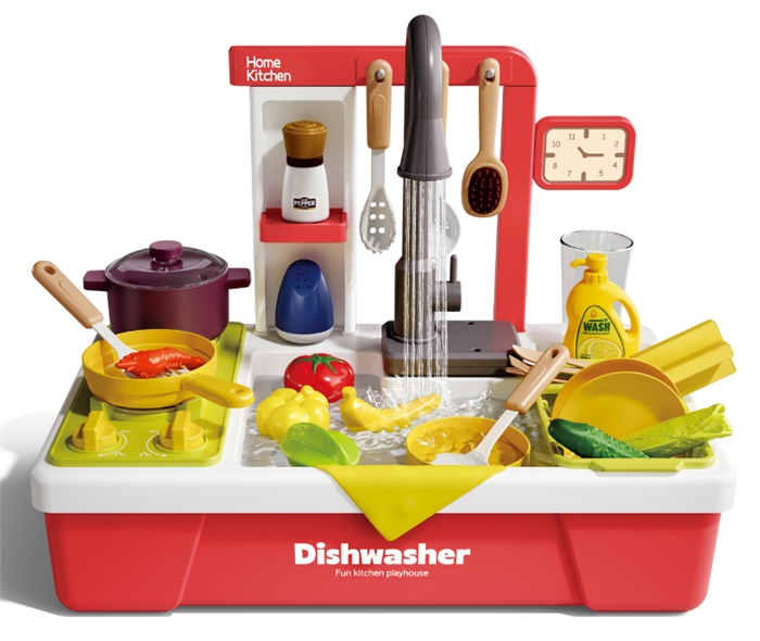 Кухня детская игровая мойка с водой 889-382 889-382