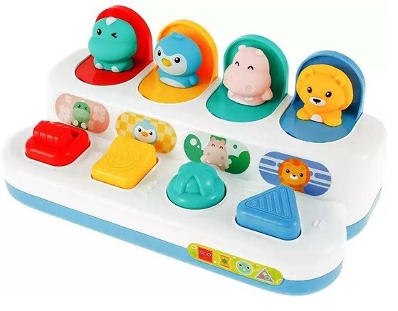 Развивающая игрушка Прятки со зверятами HE8075 HE8075