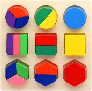 Логический планшет Дроби ZT-SO-001386