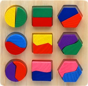 Логический планшет Половинки ZT-SO-001387