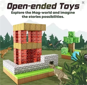 {{photo.Alt || photo.Description || 'Конструктор магнитный Minecraft 64 дет.'}}