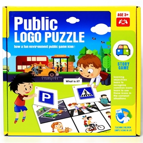 Настольная игра "Public logo puzzle" ZT-NS-002727