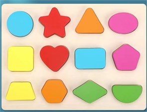 Вкладыш-фигурки яркие 287-9 ZT-VK-001594