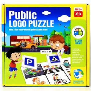 Настольная игра "Public logo puzzle" ZT-NS-002727