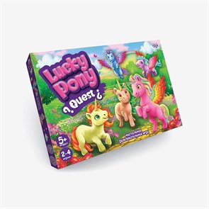 Настольная развлекательная игра" Lucky Pony " (20) ZT-NA-001504