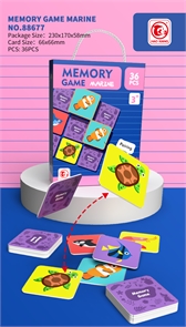 Детская игра "Мемори" для развития памяти 88677 88677