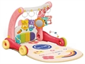 Развивающий коврик-каталка 2 в 1 6051 Розовый 6051-Роз