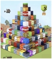 Конструктор магнитный Minecraft 150 дет.  Red clFsGE5kj6sebcguQD87v2