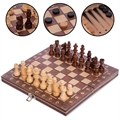 Шахматы деревянные 3 в 1. Wooden W7705H Бол. ZT-NA-002021