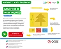 Магнитный планшет 22*18 Yellow ZT-OU-002601