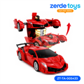 Робот Трансформер машина на радиоуправлении Lamborghini 10274 красный ZT-TA-005433