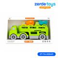 Машина автовоз с машинами спецтехники Green ZT-TA-005411