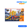 Игровой набор Гараж Строительная техника с треком и машинками 16245 ZT-TA-005547