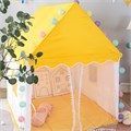 Детская палатка-домик Желтый 125*95*130 ZT-PR-002972