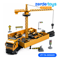Машина грузовик, с контейнером набор спецтехники 5223 ZT-TA-005223