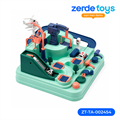 Игровой набор Гоночный трек, Трасса с препятствиями Зеленый ZT-TA-002454
