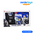 Игровой набор полицейского с аксессуарами 16238 ZT-PN-005612