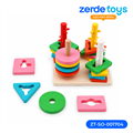 Занимательные фигурки 4 в 1 квадратная MWZ-3023 ZT-SO-001704
