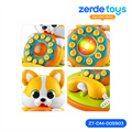 Музыкальный телефон с трубкой Собачка 886-41 ZT-DM-005903