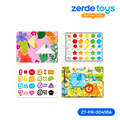 Книжка-игрушка Busy book Green ZT-PR-004956