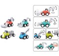 Набор машинок 4 в 1 Спецтехника HA7906 ZT-SE-004910