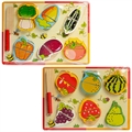 Овощи и Фрукты деревянные на магните FT(6+1) ZT-VK-001290 - фото 4739