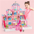 Кукольный домик Барби из 13 комнат 285 дет 636-7 636-7